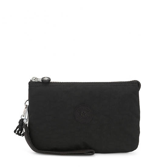 Bolsas De Mano Kipling Creativity Extra Large Classic Wristlet Negros | MX 1258FD